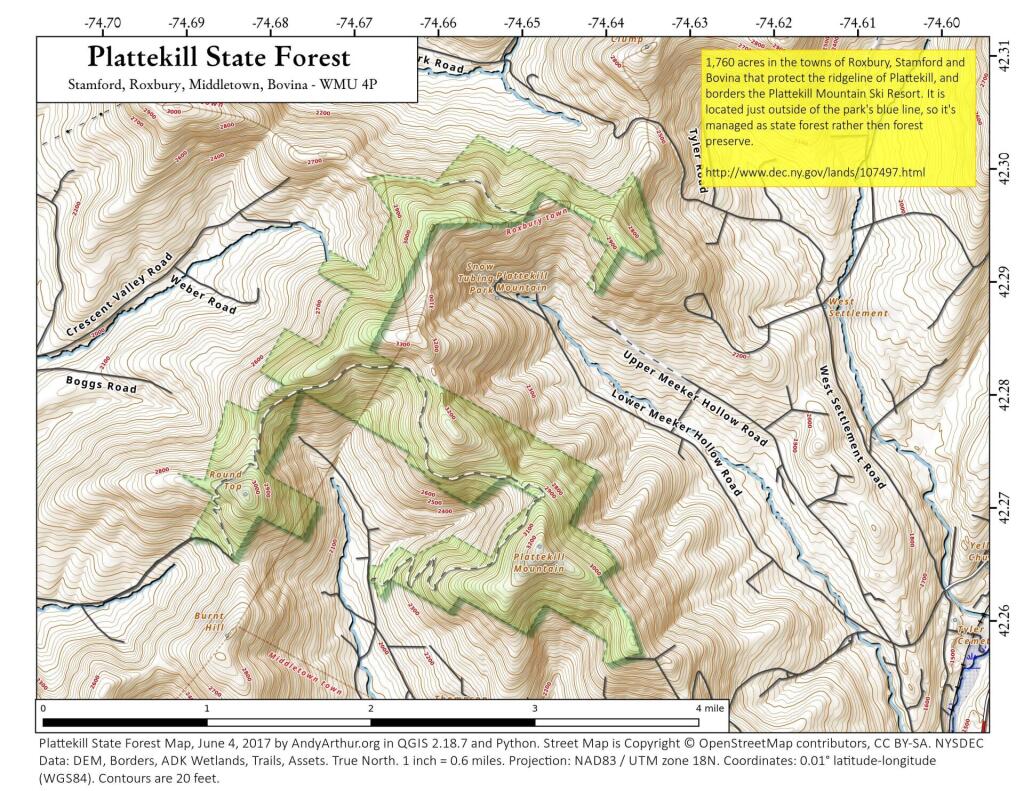 Plattekill State Forest Andy