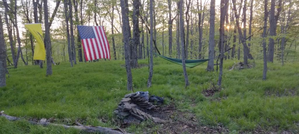 Hammock Camping on Cole Hill 