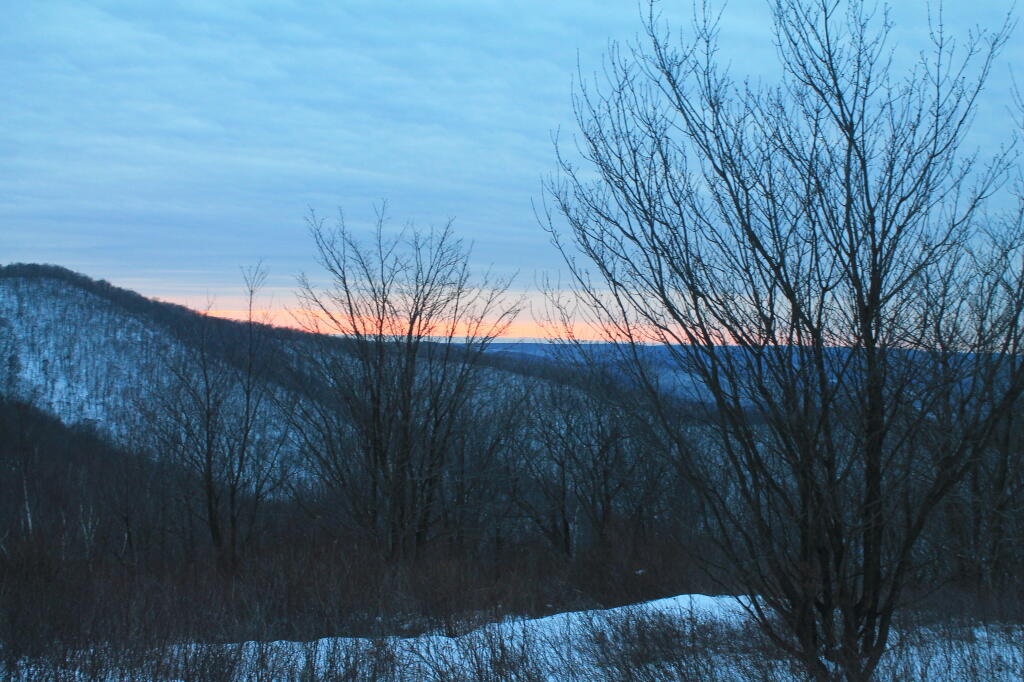 Sunset Over Mountain Rainer