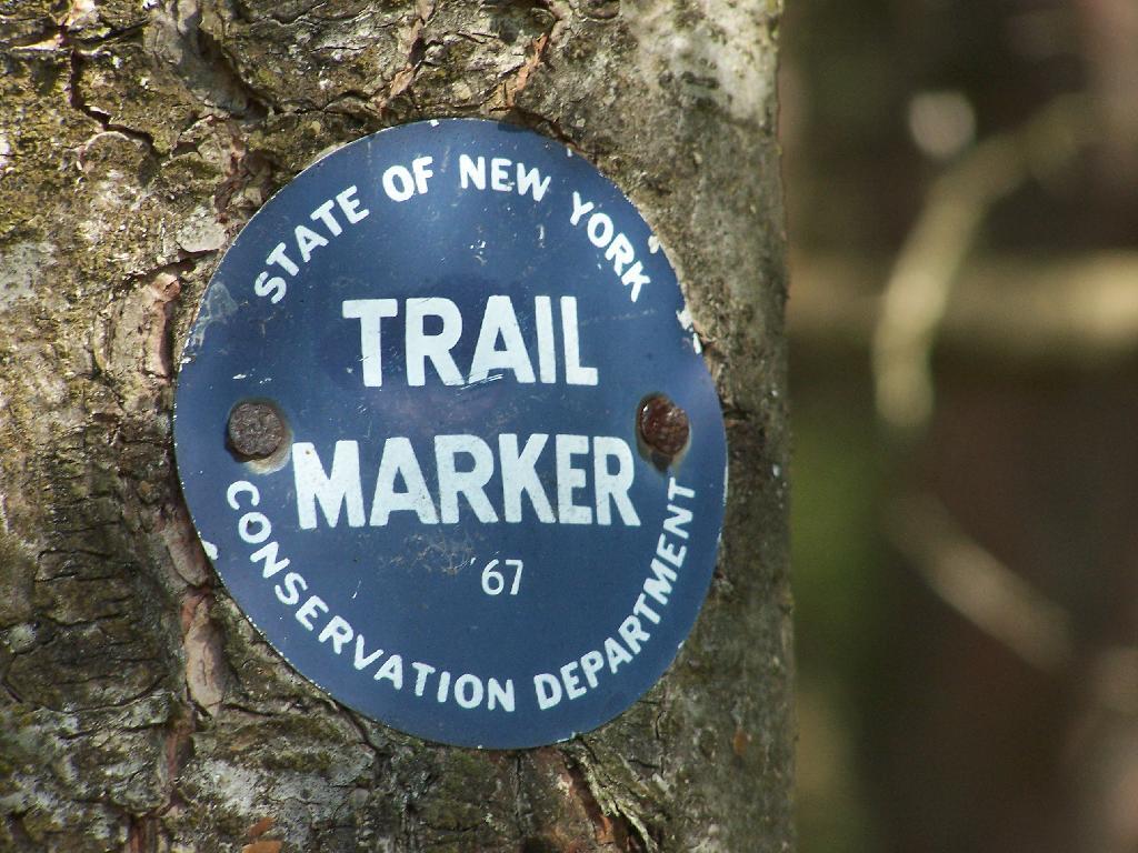 1967 Trail Marker