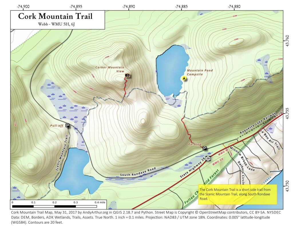  Cork Mountain Trail