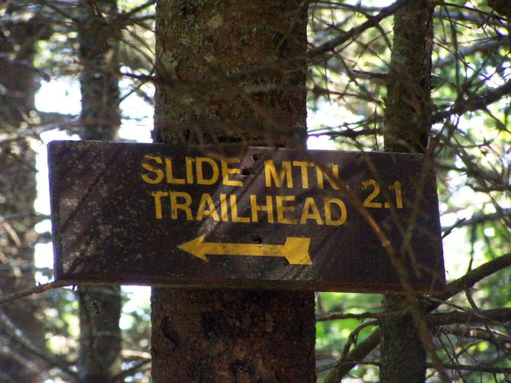 Slide Mountain Trailhead