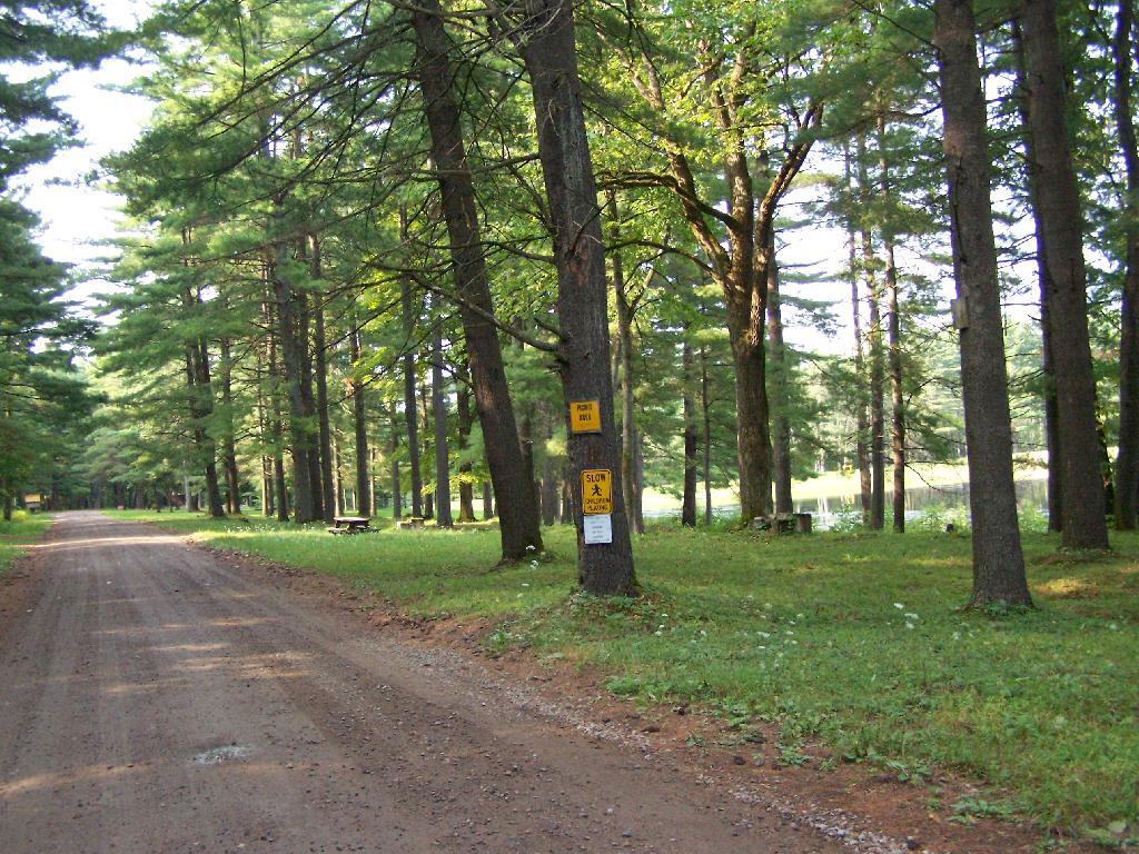 Entering the Campground