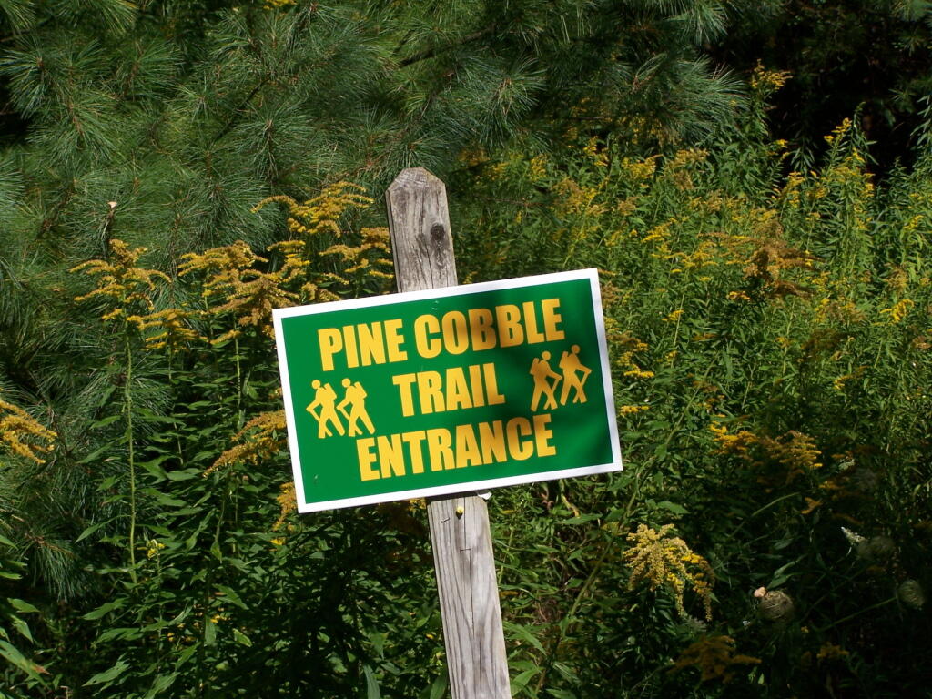 Pine Cobble Trail Entrance