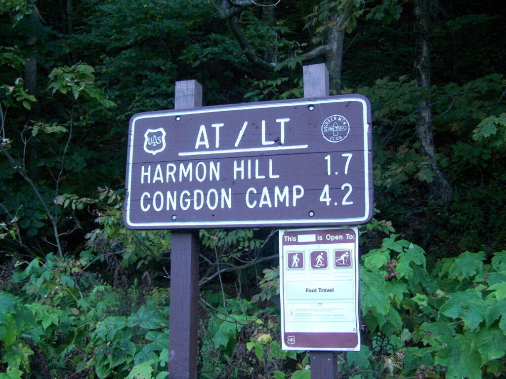 Harmon Mountain Sign