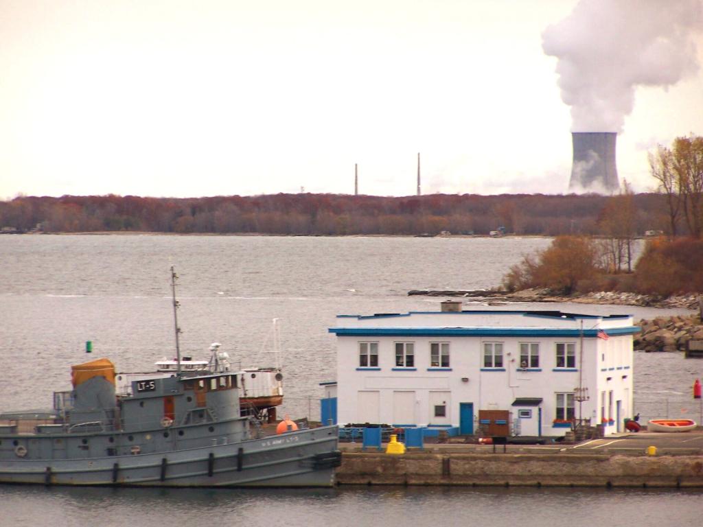 Tugg Boat and Nuclear Plant