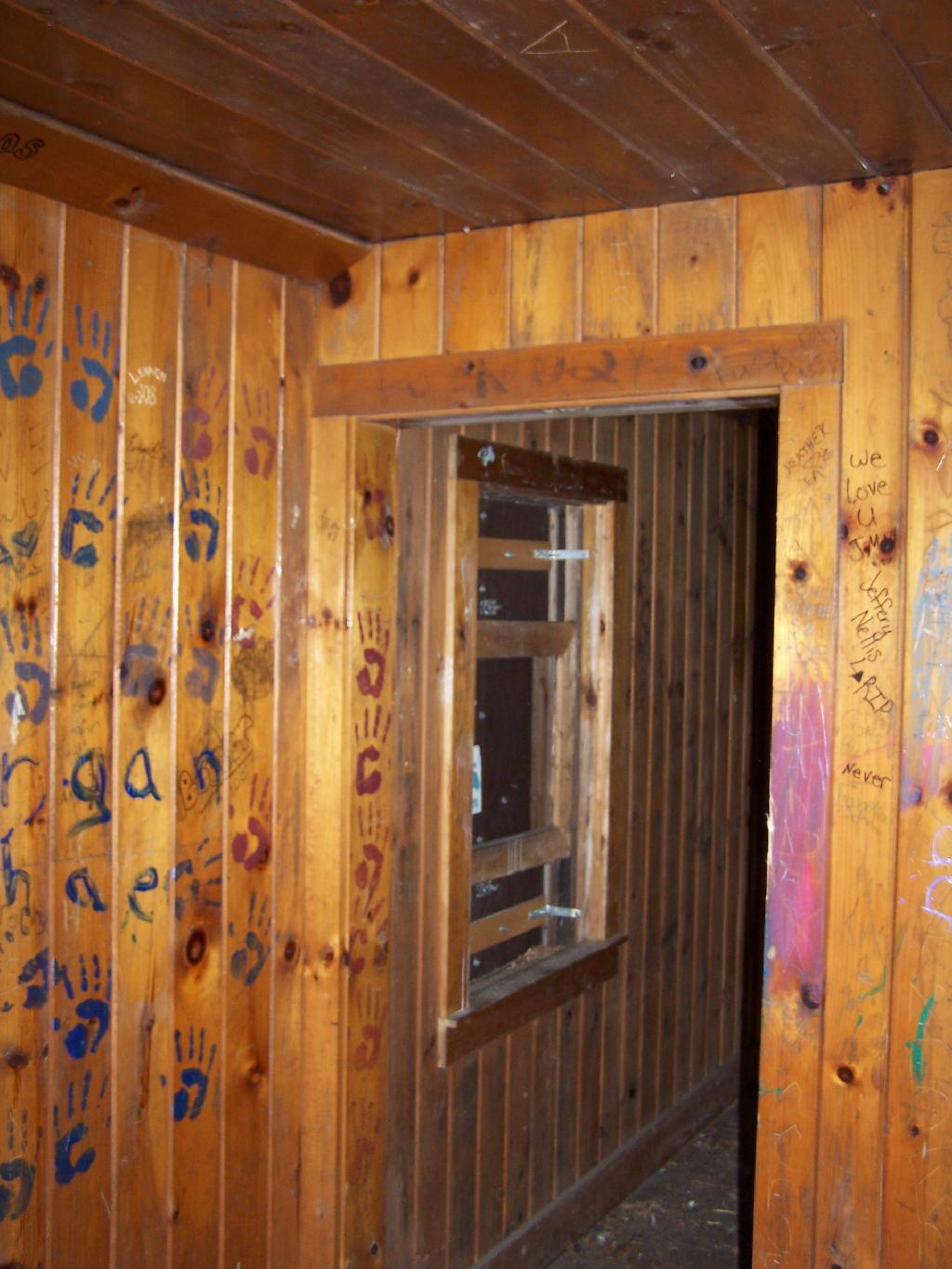 Inside Kane Mountain Ranger's Cabin