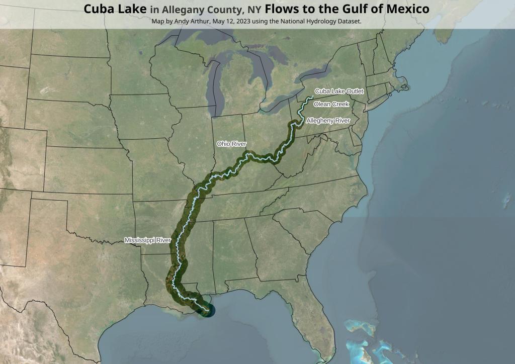 Cuba Lake to New Orleans