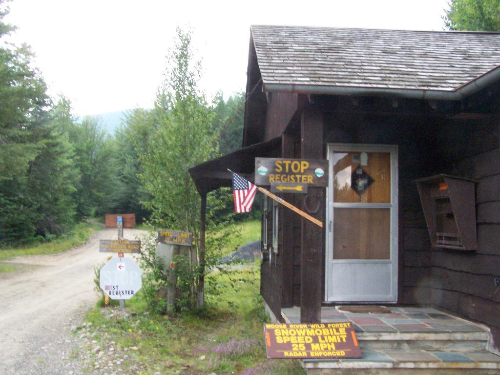 Entrance to Moose River Plains