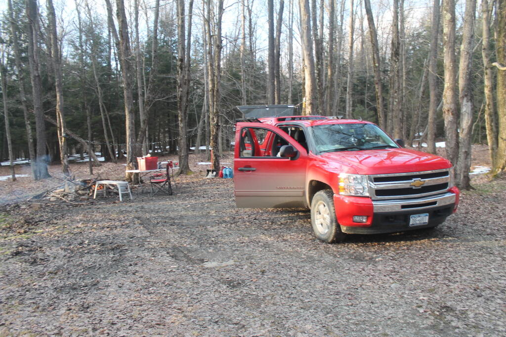 Muddy Truck at Camp