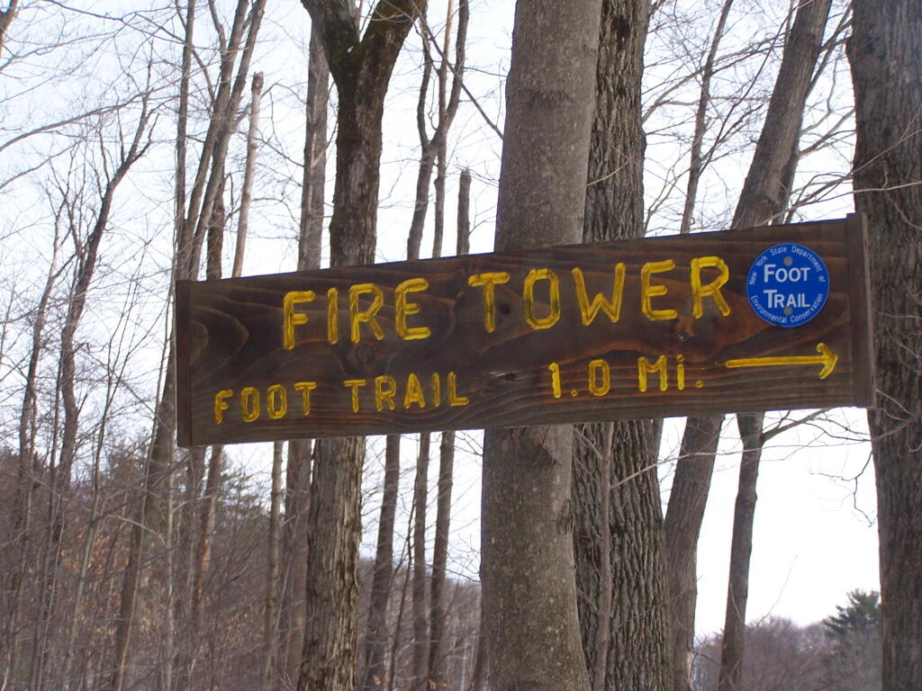 One Mile to Fire Tower