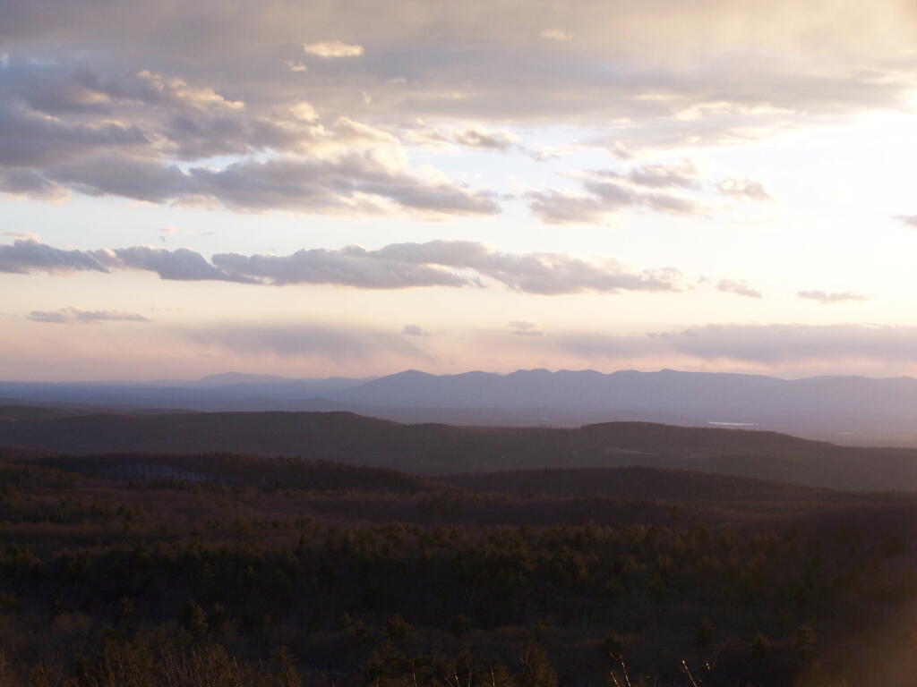Catskill Mountains Near Sunset