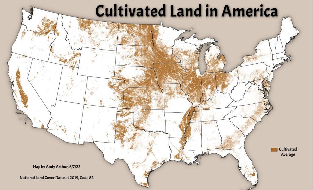 Cultivated Land in America