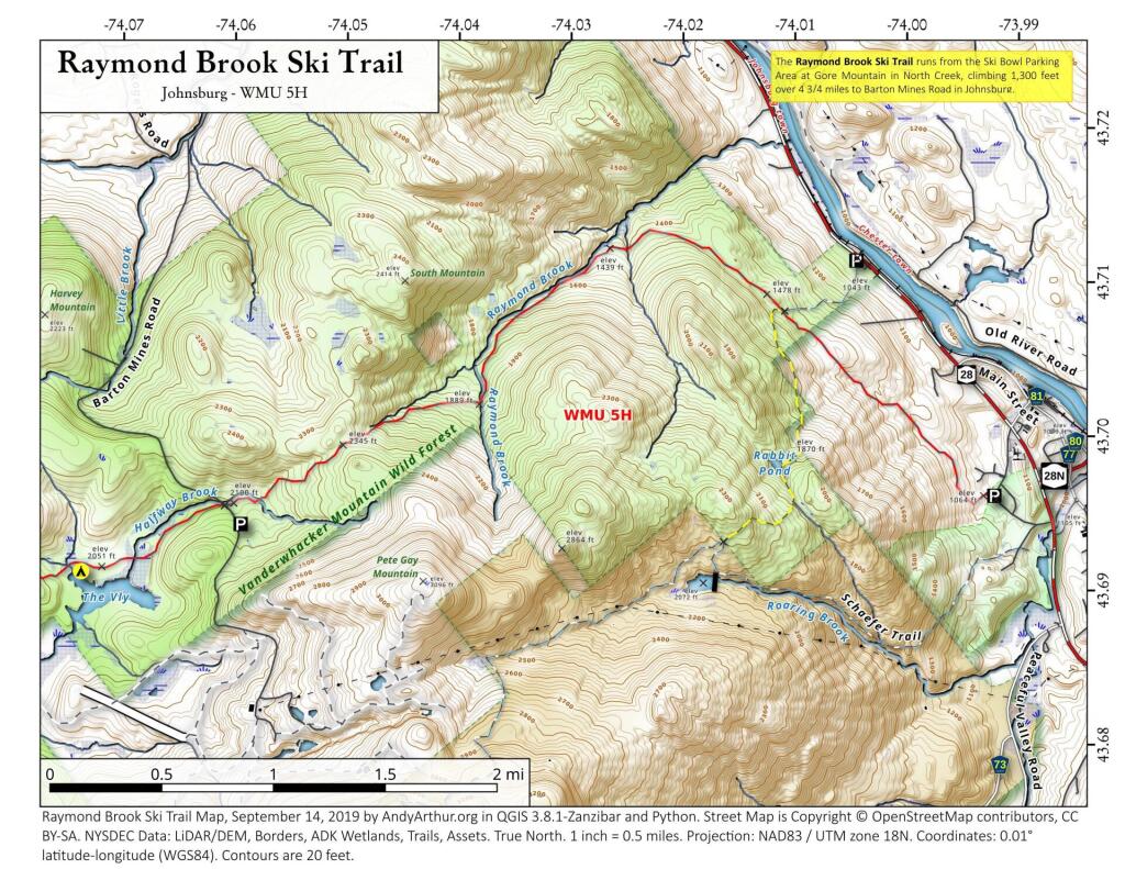  Raymond Brook Ski Trail