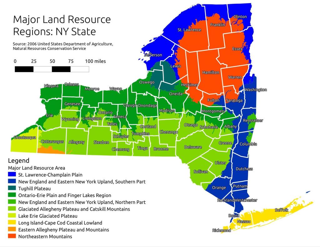 Major Land Resource Regions