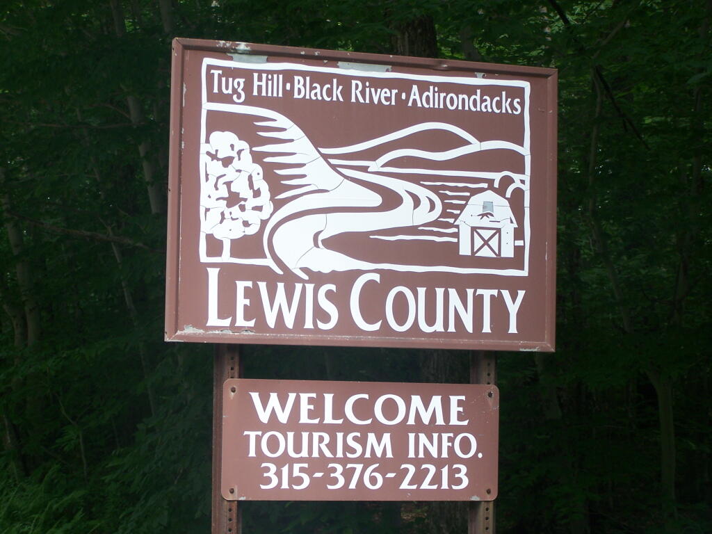 Lewis County: Tug Hill. Black River. Adirondacks.