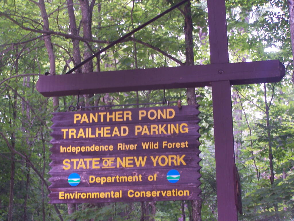 Panther Pond Parking Area
