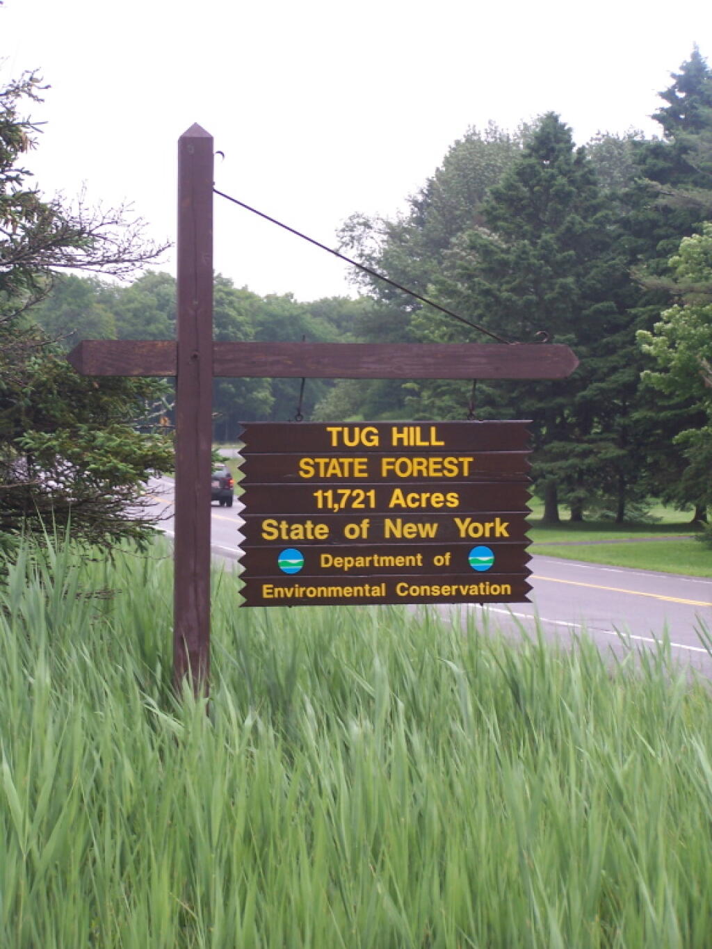 Tug Hill State Forest Sign