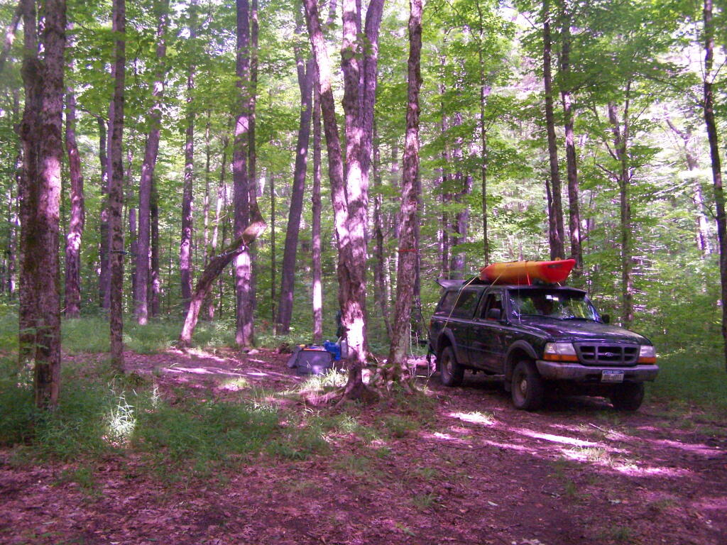 Campsite 3 on Streeter Lake Road