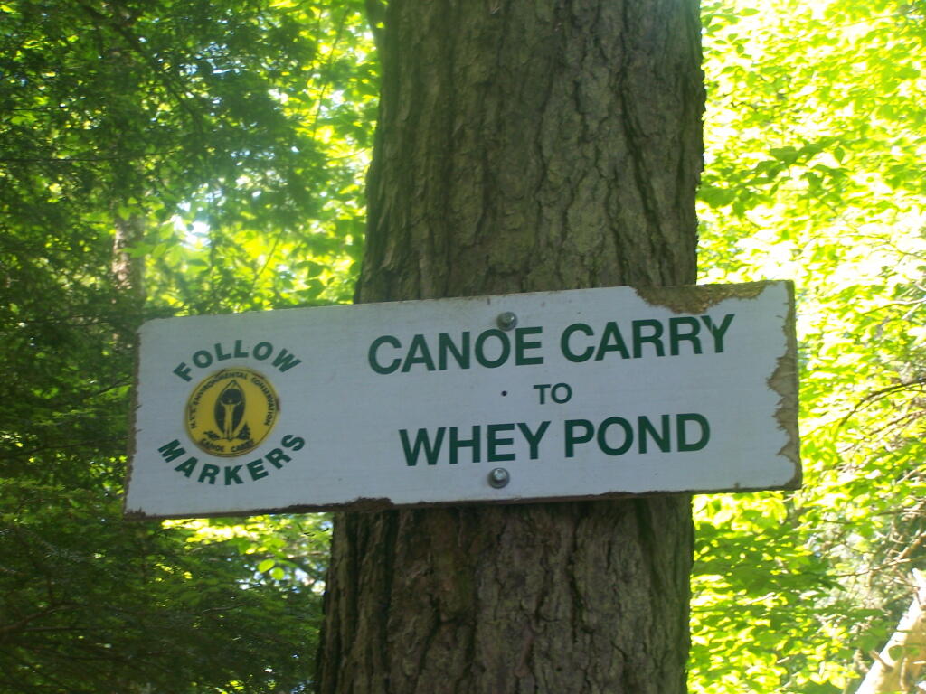 Canoe Carry to Whey Pond