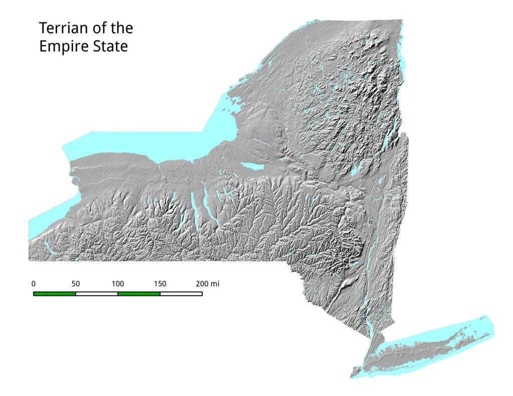 Empire State Topography
