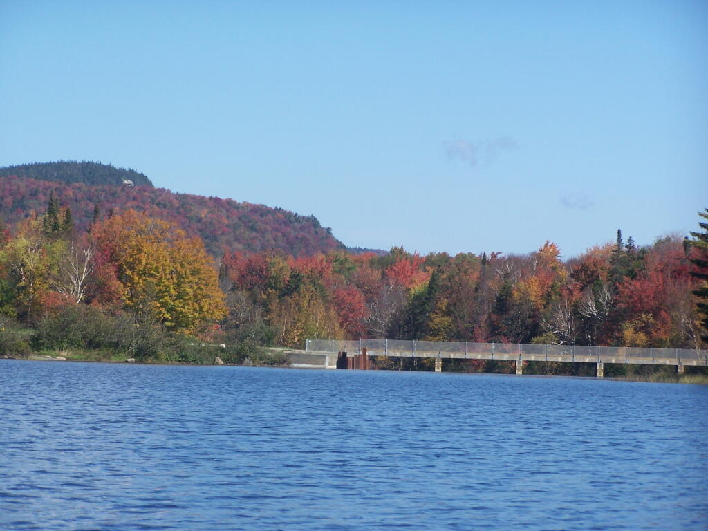 Wakely Dam with Sugar Loaf Beyond It