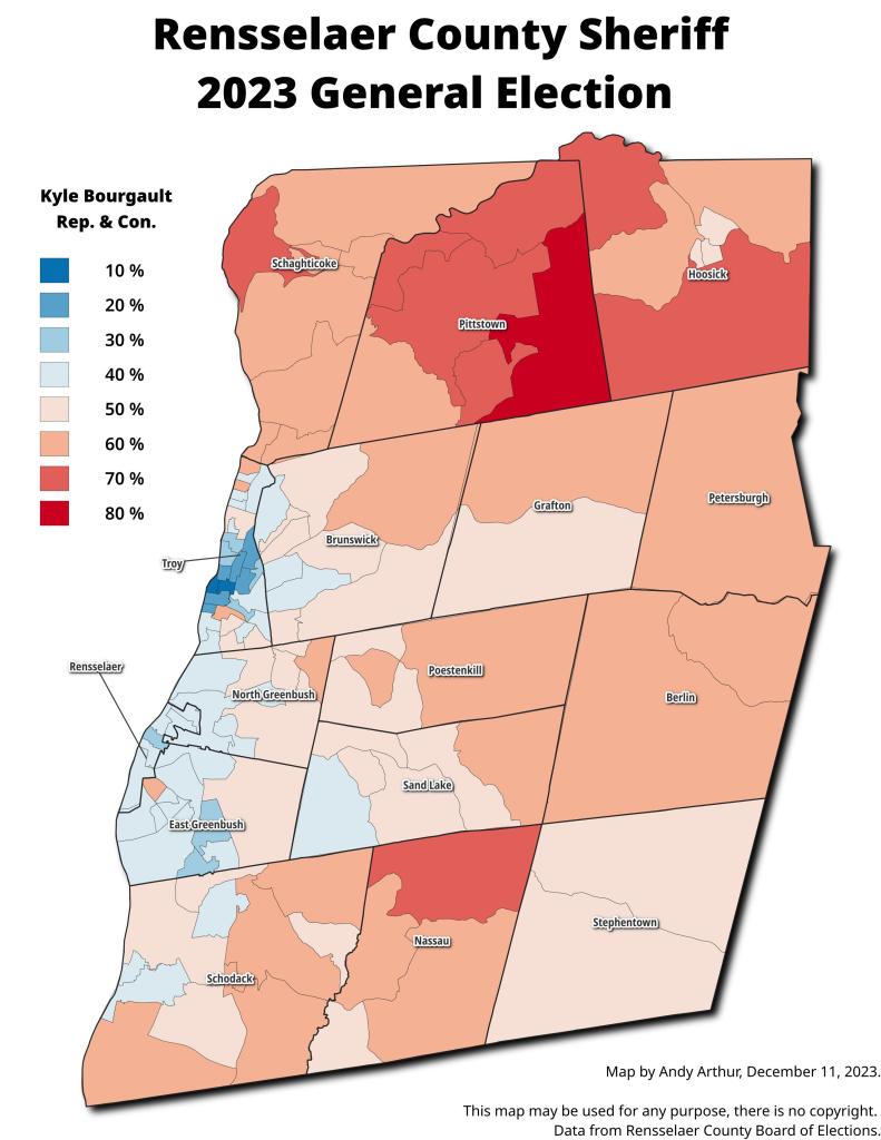 Kyle Bourgault - Rensselaer County Sherriff 2023 General Election [Expires November 1 2024]