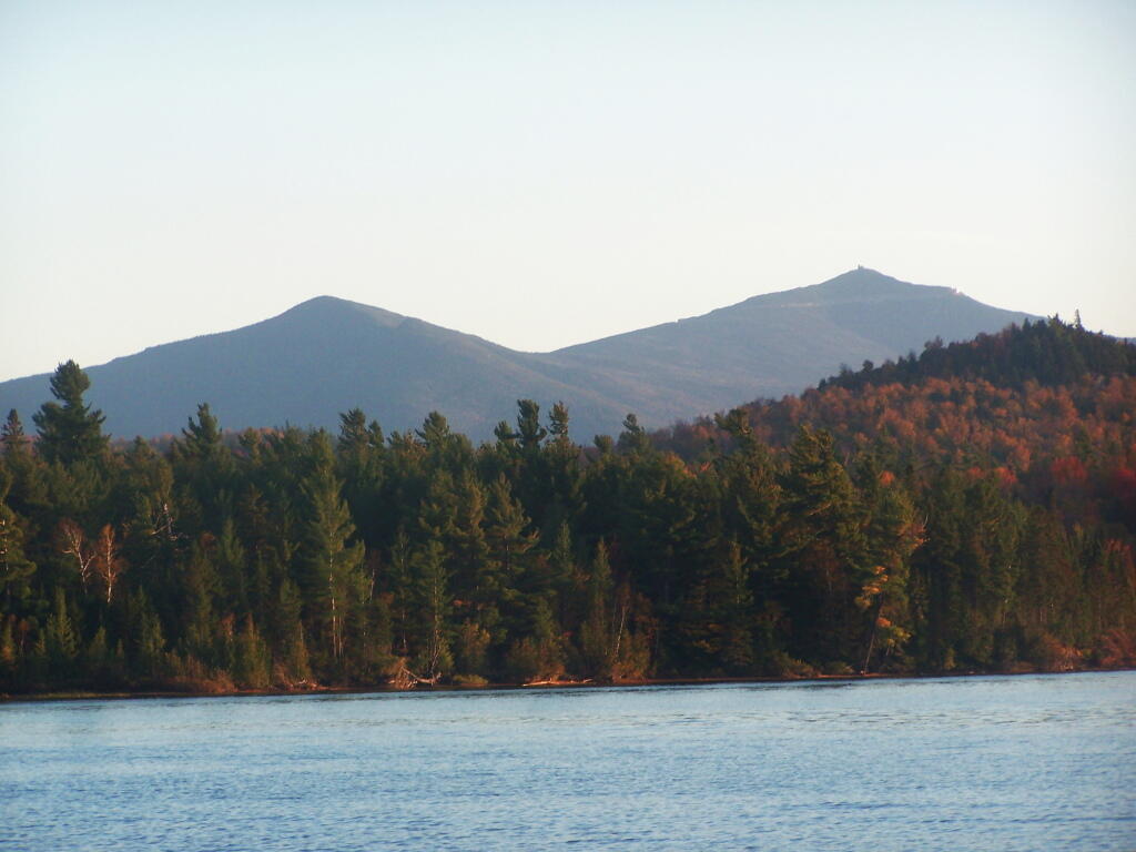 Whiteface and Catamount Mountain in Evening
