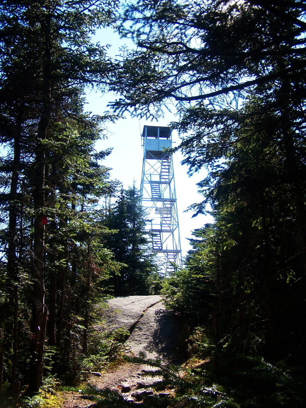 There's the Lyon Mountain Firetower
