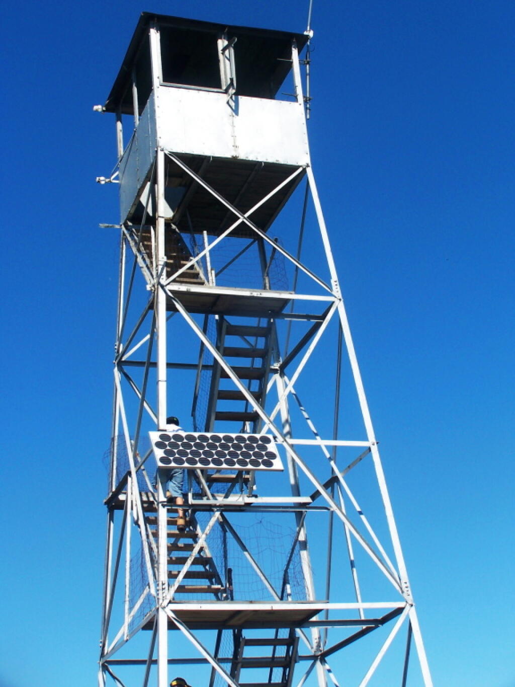 Firetower with Solar Power