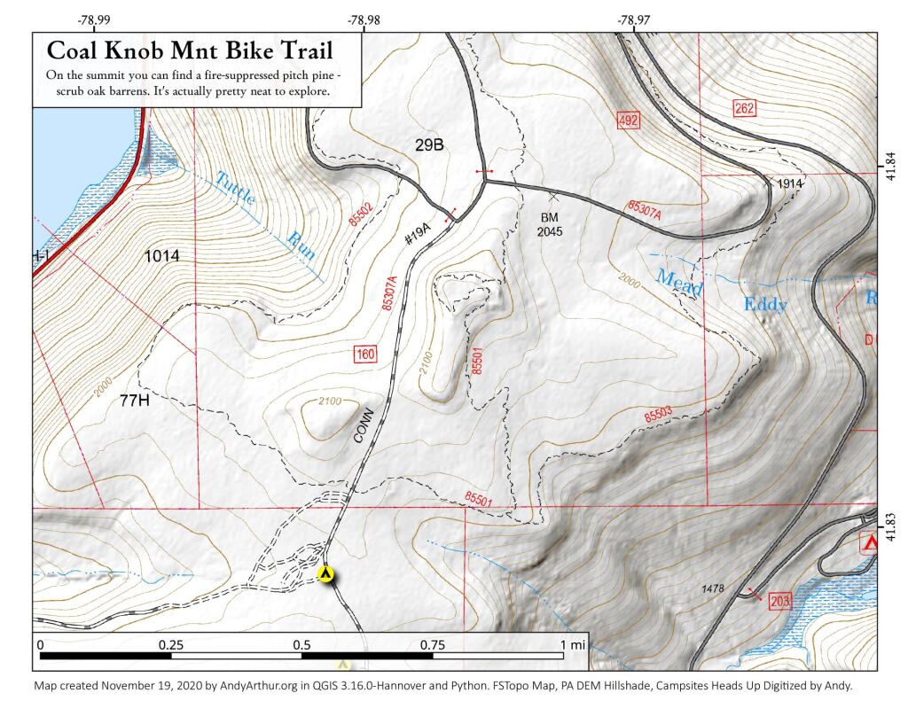 Coal Knob Mnt Bike Trails