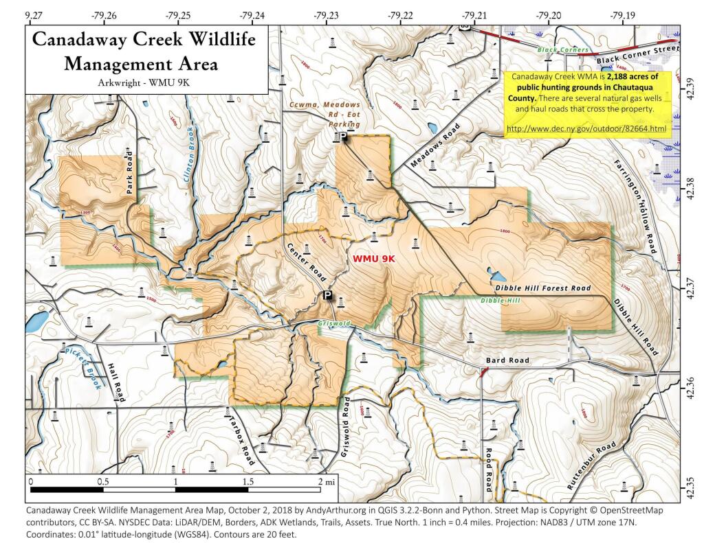  Canadaway Creek Wildlife Management Area