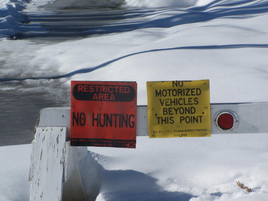 No Hunting Zone of Taghkonic State Park
