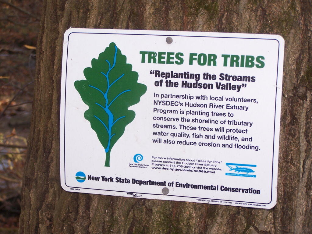Trees for Tribs Sign