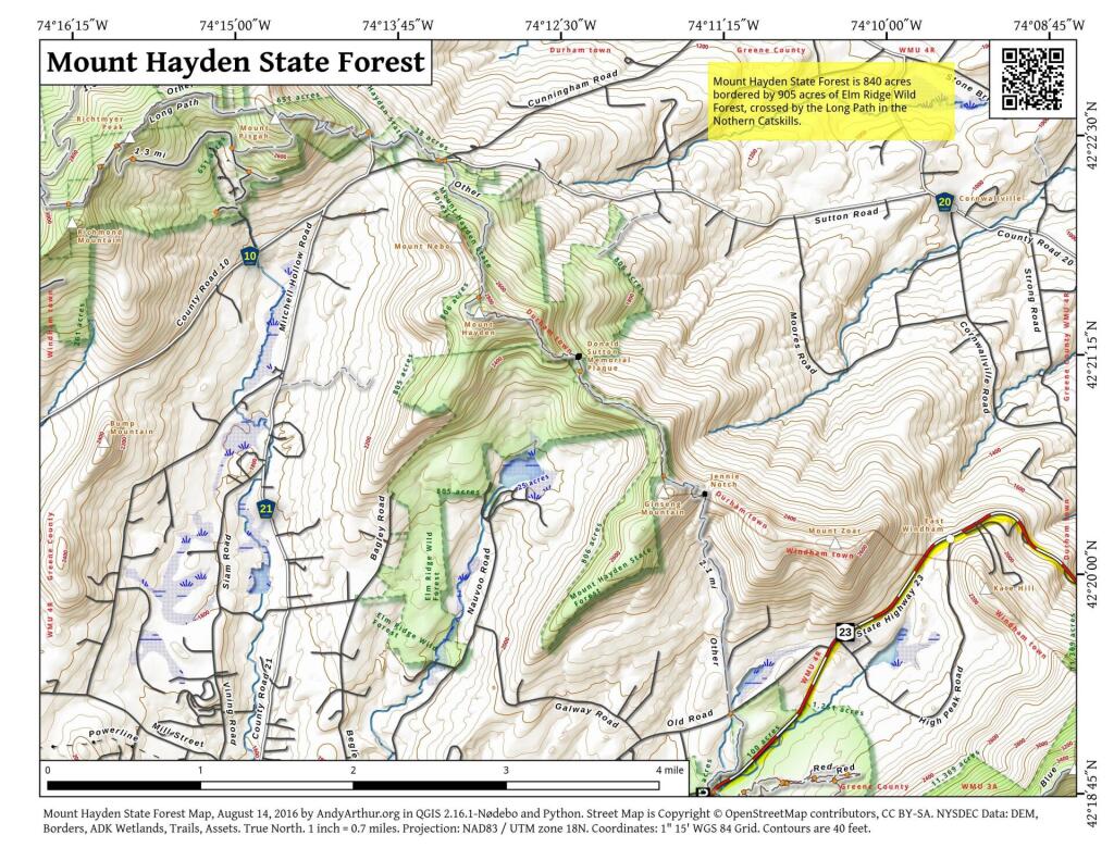  Mount Hayden State Forest