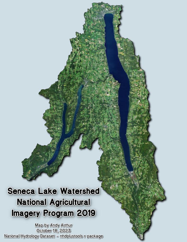 Seneca Lake Watershed - 2019 National Agricultural Imagery Program