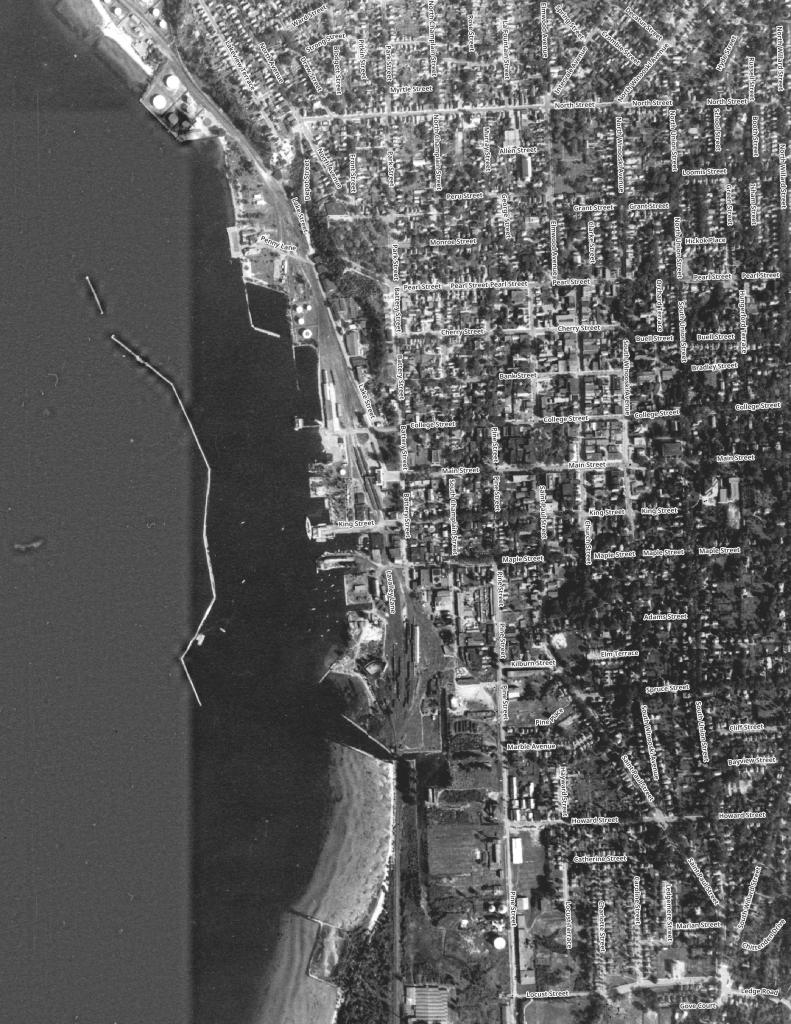Burlington Vermont Waterfront - May 1941