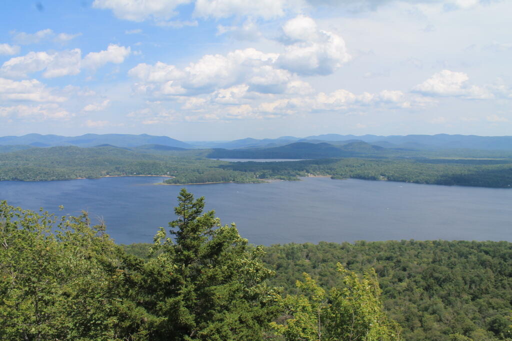 Piseco Lake from Echo Cliffs