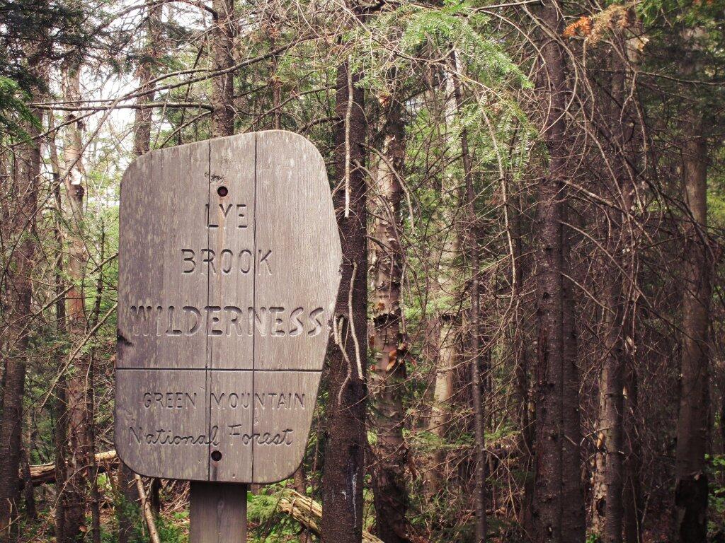  Entering The Lye Brook Wilderness