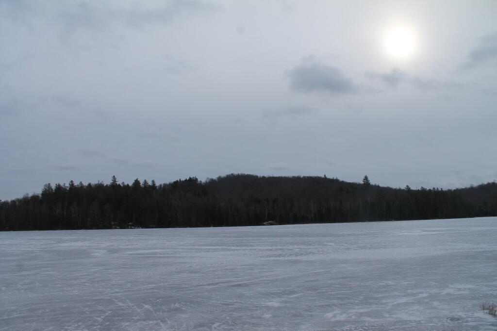 Lake is Largely Frozen