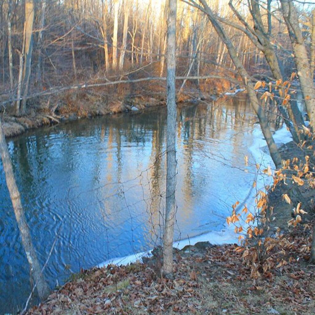 Hannacroix Creek is free of ice