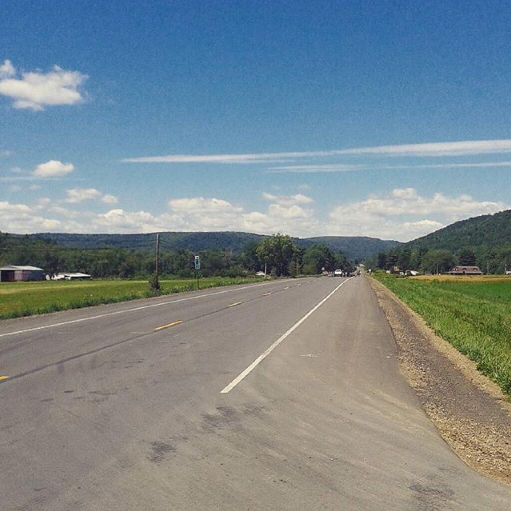 US Route 6 before Port Allegany