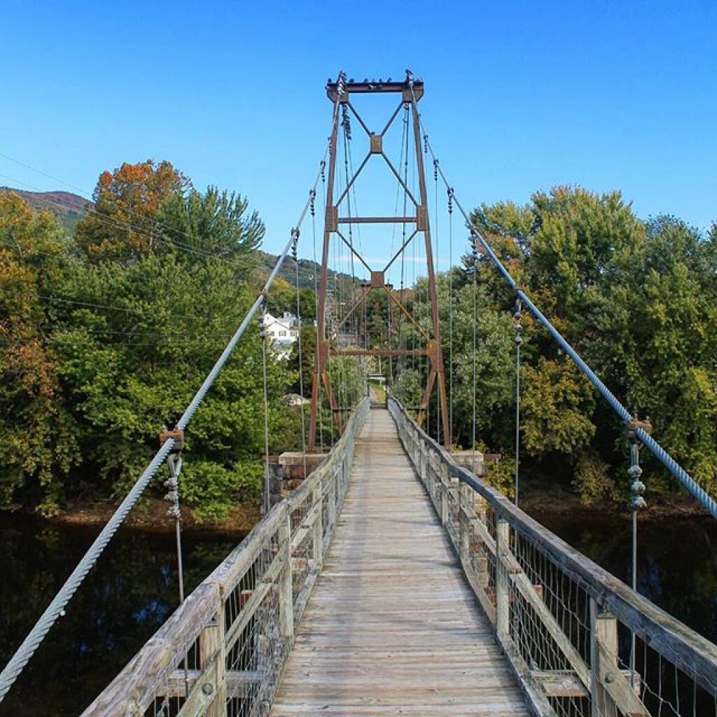  Swinging Suspension Bridge