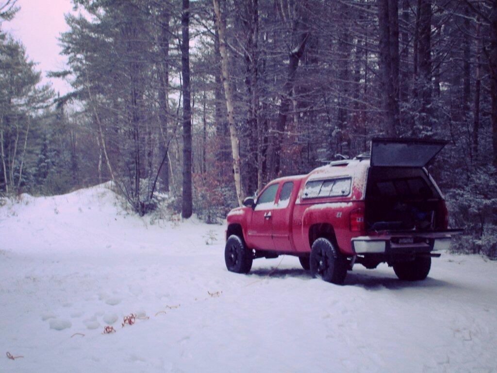  Snowy Morning For Truck Camping