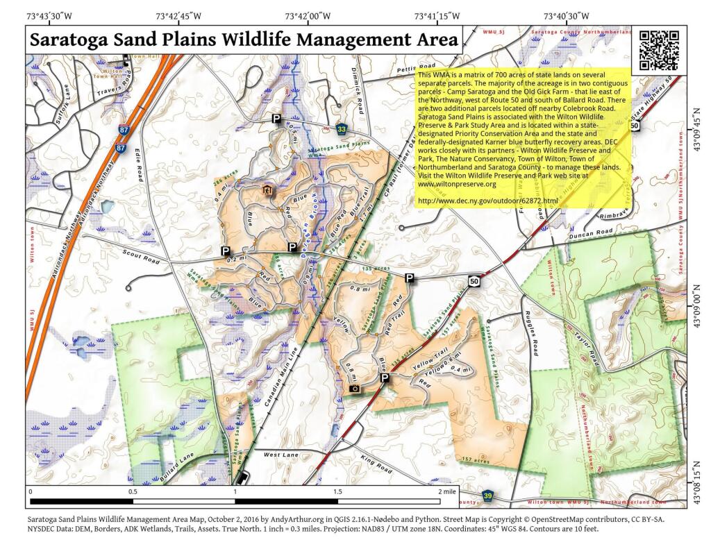  Saratoga Sand Plains Wildlife Management Area