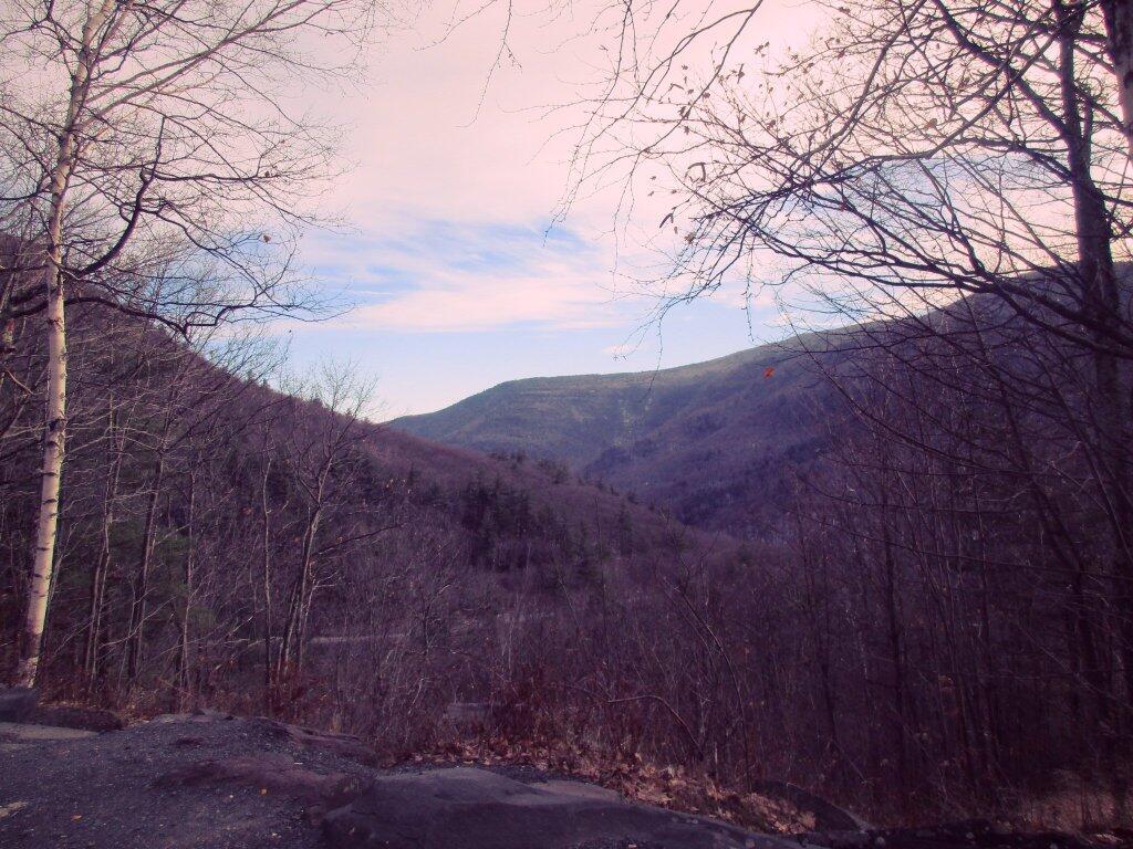  View Into Kaaterskill Clove From NY 23A Parking Lot