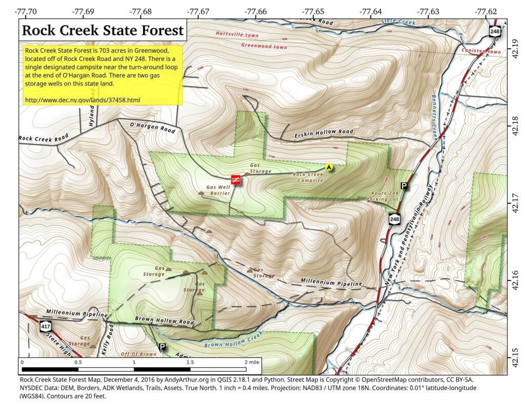  Rock Creek State Forest