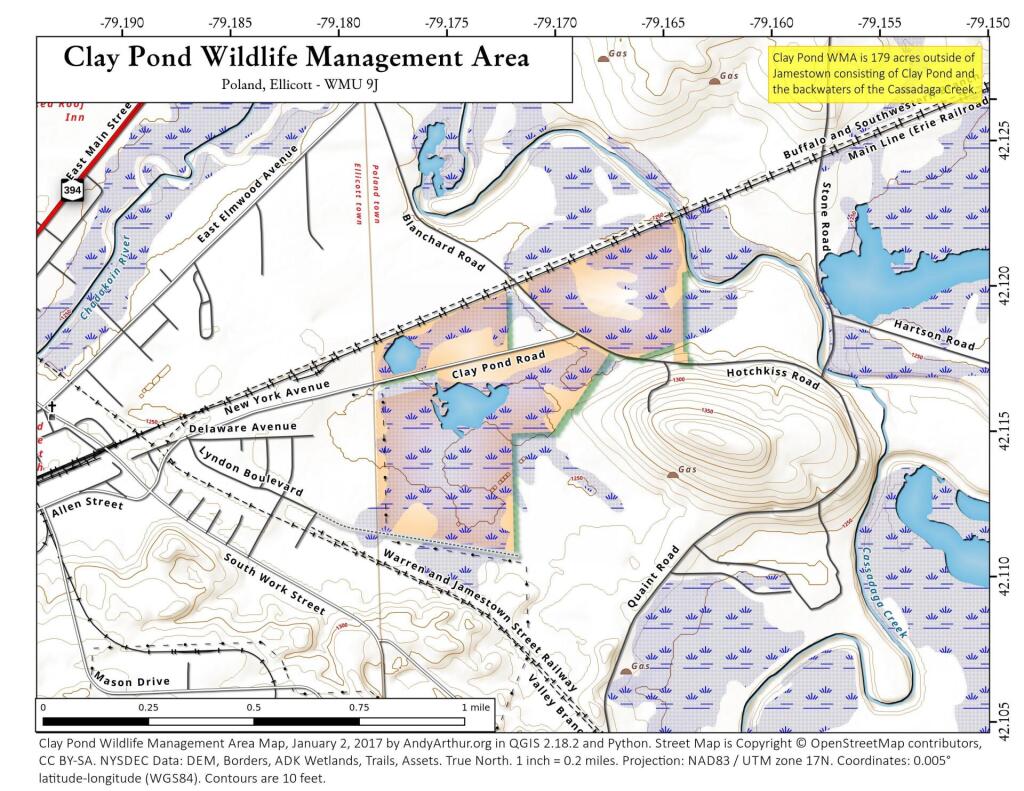  Clay Pond Wildlife Management Area