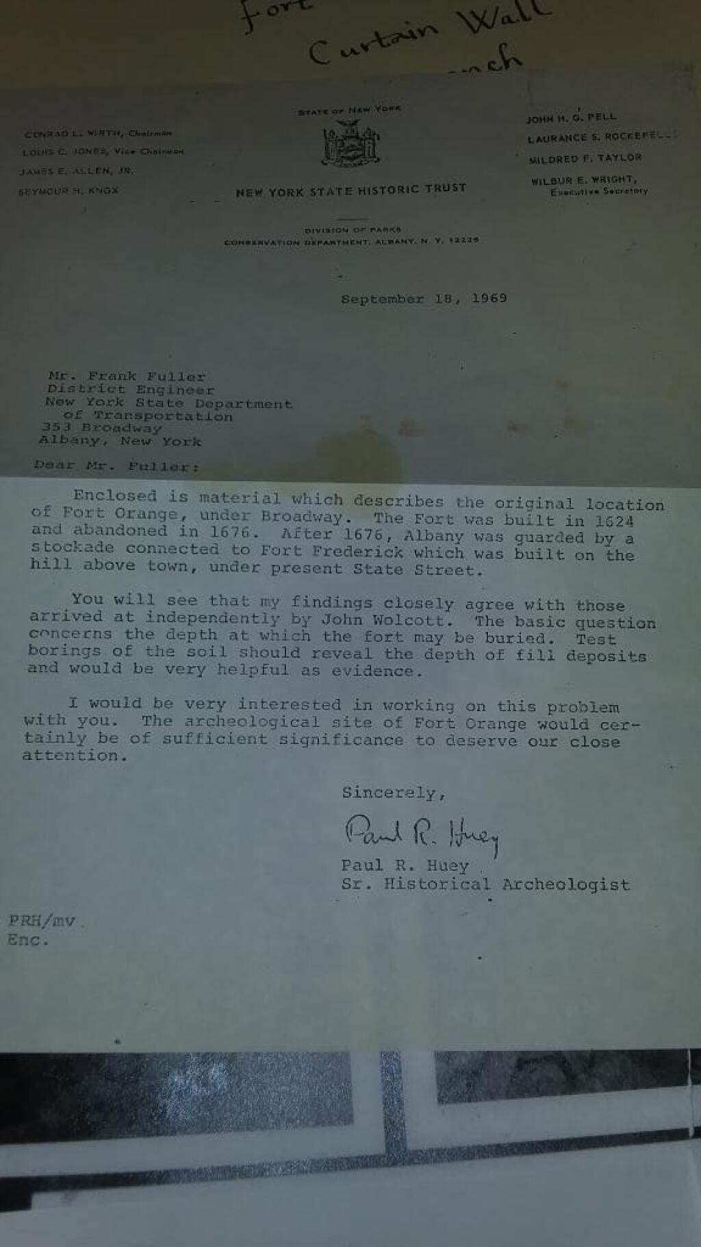 The Fake Letter of Paul Huey