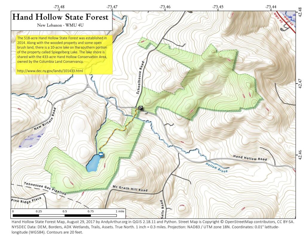  Hand Hollow State Forest